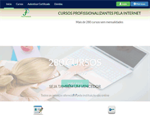 Tablet Screenshot of portalformacao.com.br